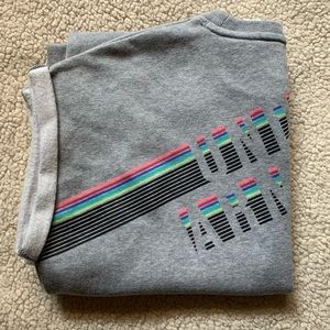 Under Armour cropped cut off fleece sweatshirt top